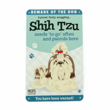 Wags & Whiskers Plaques - Shih Tzu