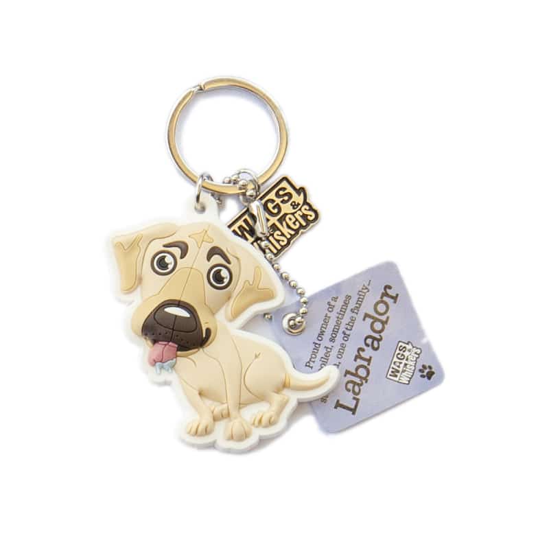 Wags & Whiskers Keyring - Labrador