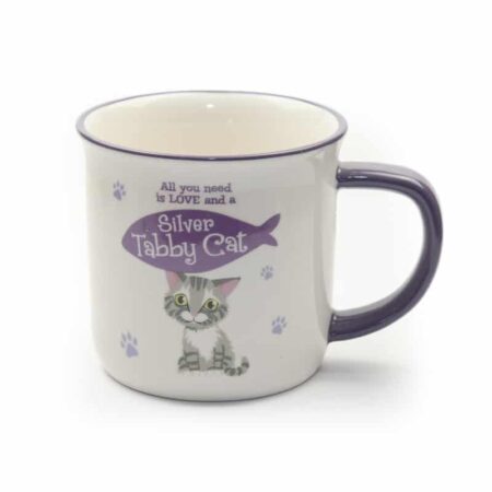 Wags & Whiskers Mugs - Silver