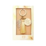You Are An Angel Tassel Keychain - Sister