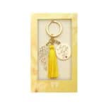 You Are An Angel Tassel Keychain - Be Happy