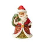 Heartwood Creek - Pint Sized Santa With Bag Figurine