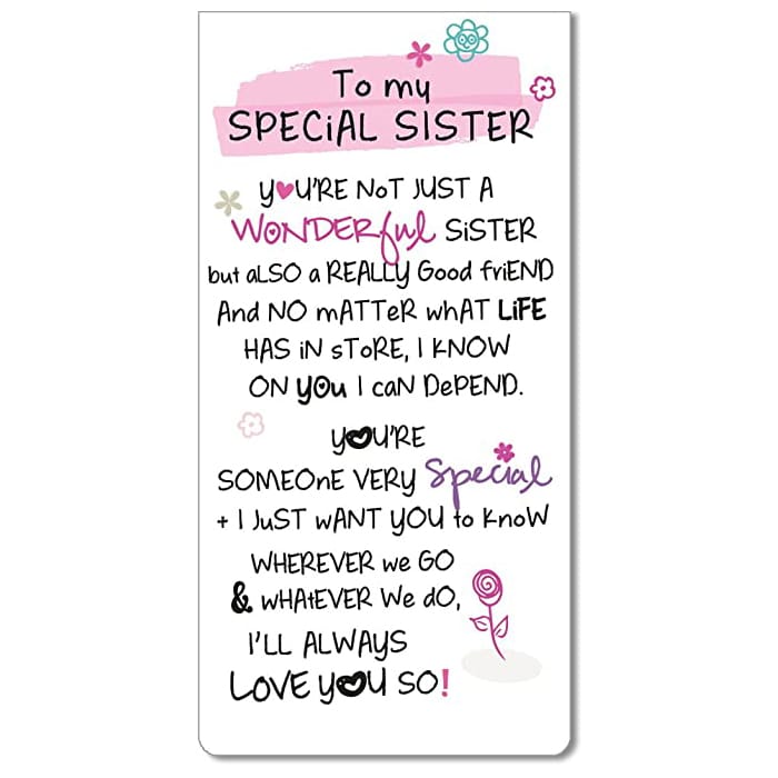 Inspired Words Magnetic Bookmarks - Special Sister