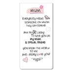 Inspired Words Magnetic Bookmarks - Mum