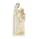 White Woodland - One Piece Holy Family Figurine