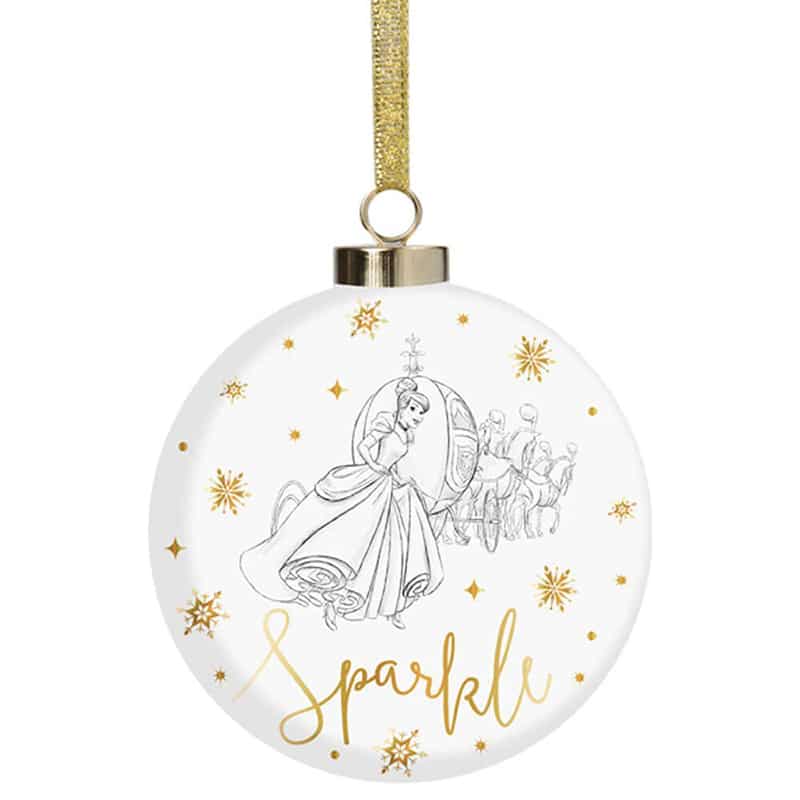 Disney Christmas Bauble - Cinderella Sparkle