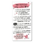 Inspired Words Magnetic Bookmarks - Ten Reasons