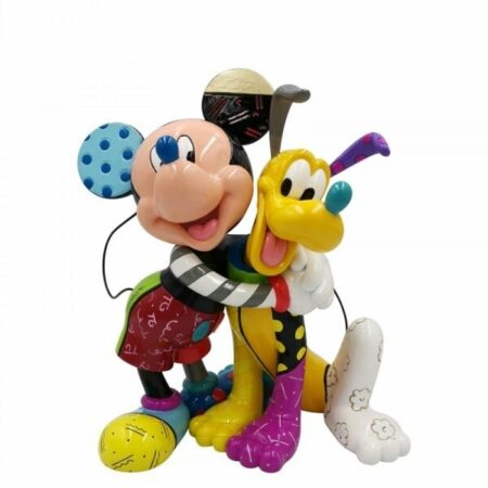 Disney by Britto - Mickey And Pluto Figurine