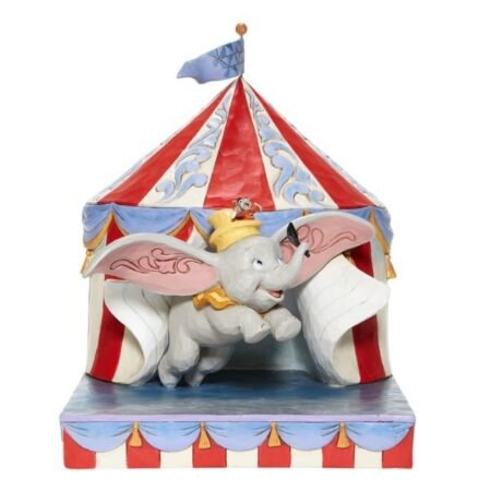 Disney Traditions Dumbo Flying out of Tent Scene