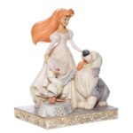 Disney Traditions 19.5cm/7.7″ White Woodland Ariel