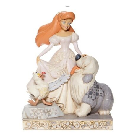 Disney Traditions 19.5cm/7.7" White Woodland Ariel
