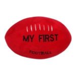 Babies first football with rattle. 17cm