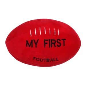 Babies first football with rattle. 17cm