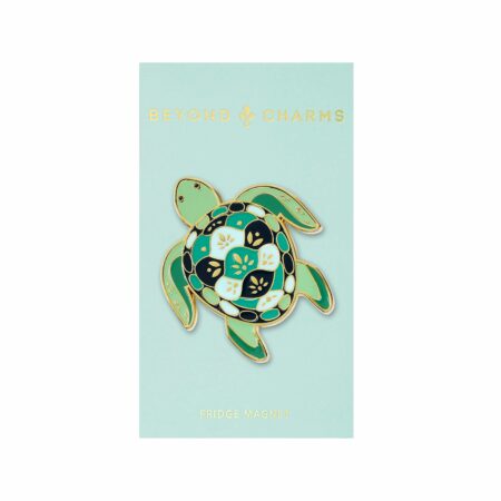 Beyond Charms Enamel Magnets Turtle