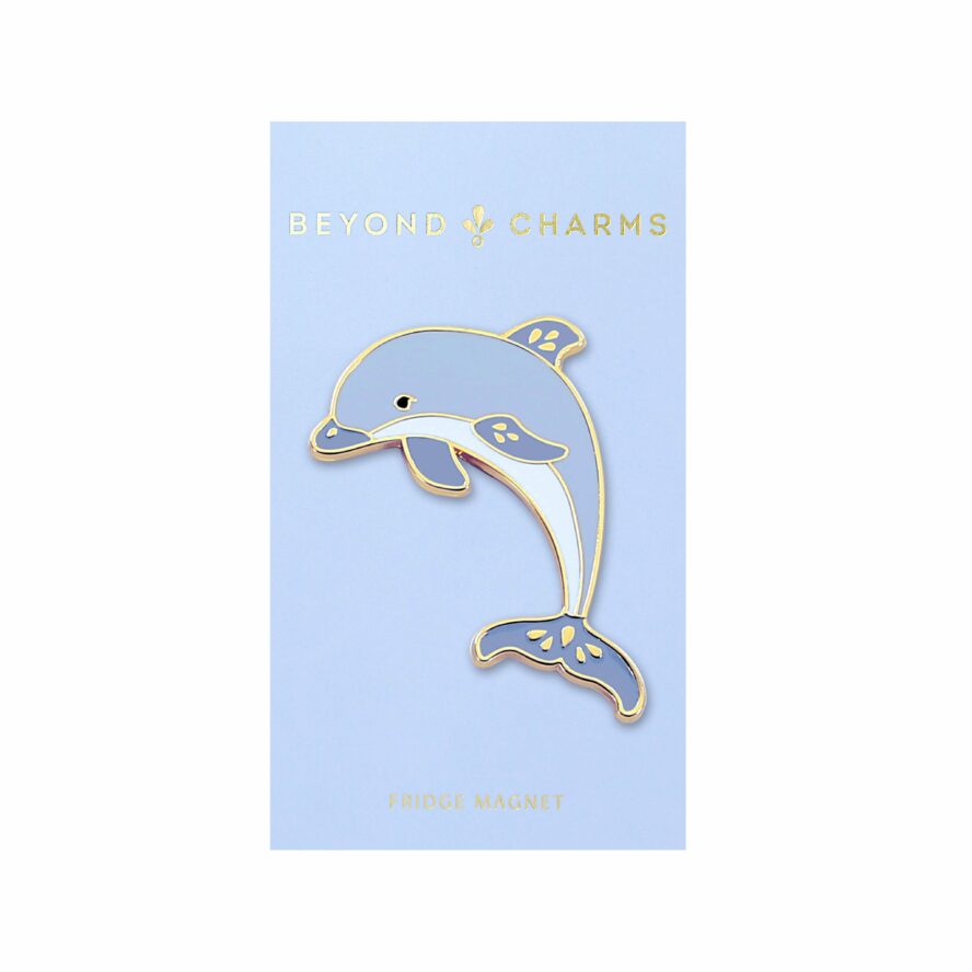Beyond Charms Enamel Magnets Dolphin