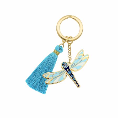 Beyond Charms Keychain Dragonfly