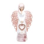 You Are An Angel Figurine  Family blessing (Pink) 175mm