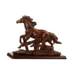 MDI Horses Running Figurine