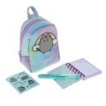 Pusheen Tie Dye Mini Backpack Keyring Set