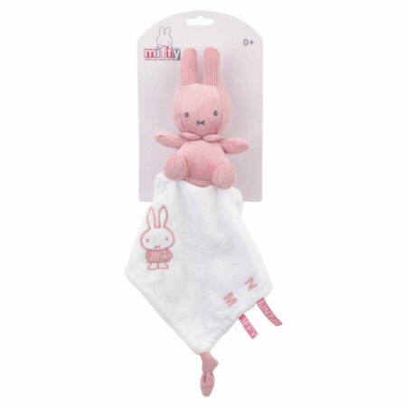 Miffy Pink Rib: Cuddle Blanket
