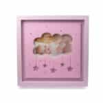 Artique Light Up Baby Pink Photo Frame