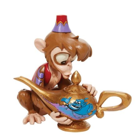 Disney Traditions 11.5cm/4.5" Abu With Genie Lamp
