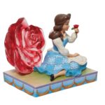 Disney Traditions 12cm/4.7″ Belle With Clear Rose