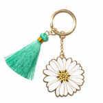 Beyond Charms Keychain Daisy