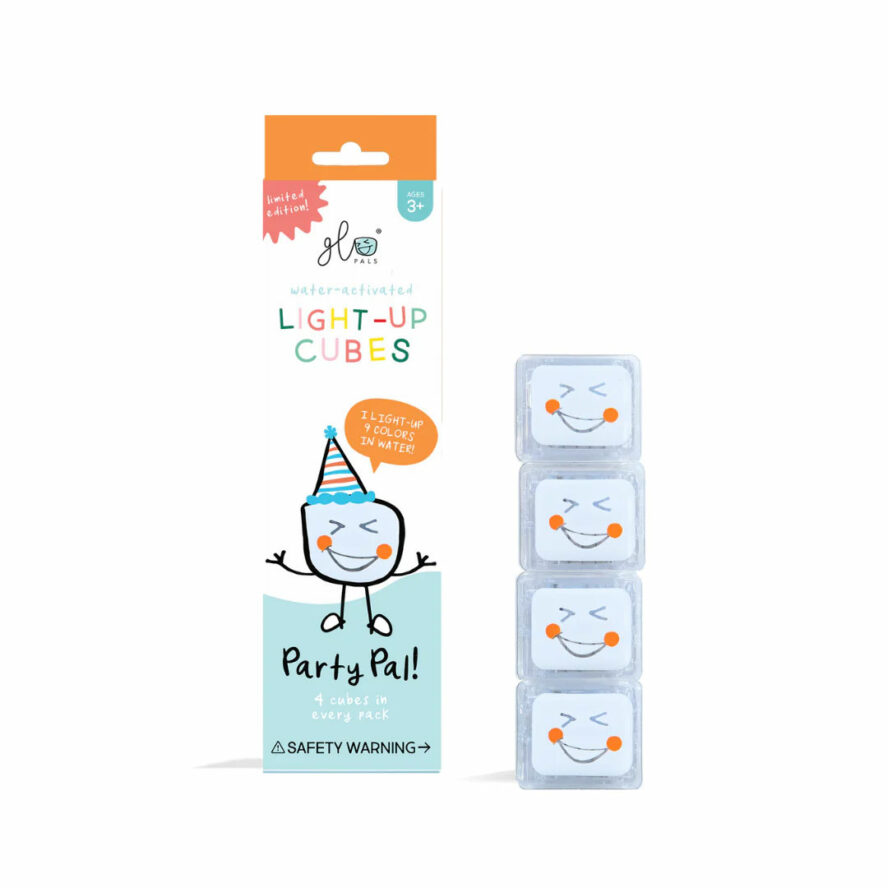 Party Pal Light-Up Cubes: White