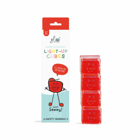 Glo Pal Light-Up Cubes: Red