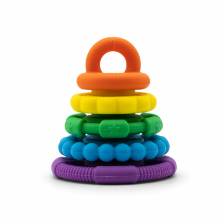 Rainbow Stacker and Teether Toy Rainbow Bright