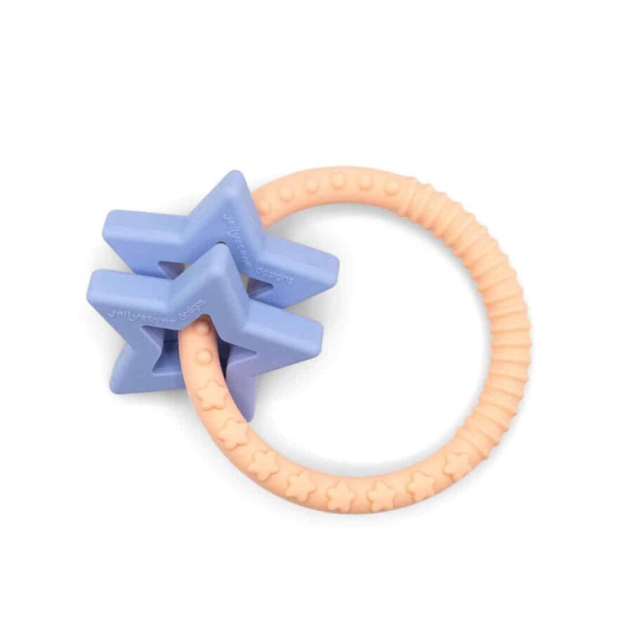 Star Teether Peach