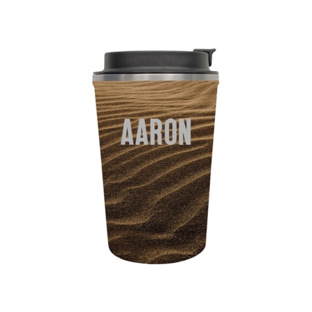 Personalised Male Travel Mugs Aaron