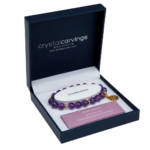 Bramble Bay Collections: Tree Of Life gold charm bracelet – Amethyst