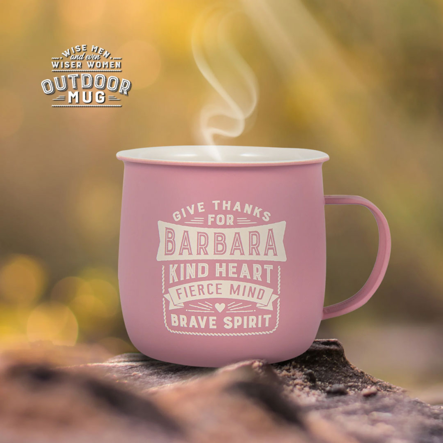 Wise Men and even Wiser Women Outdoor Mug Barbara