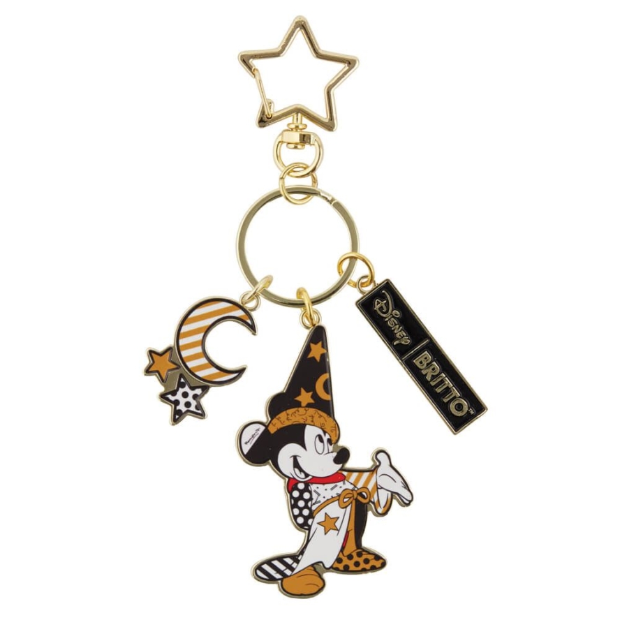 Disney by Britto Midas Sorcerer Mickey Metal Keychain