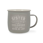 Wise Men and even Wiser Women Outdoor Mug Sister