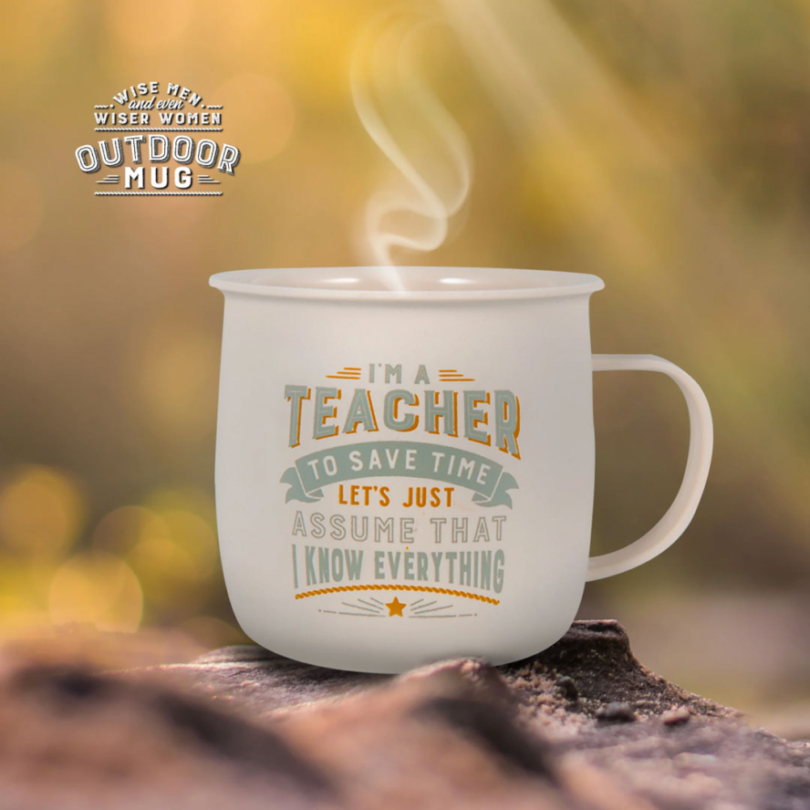 Wise Men and even Wiser Women Outdoor Mug Teacher