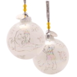 Disney 100 Christmas Baubles Classic Characters (set of 4)