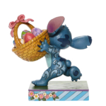 Disney Traditions Stitch Running With Easter Basket
