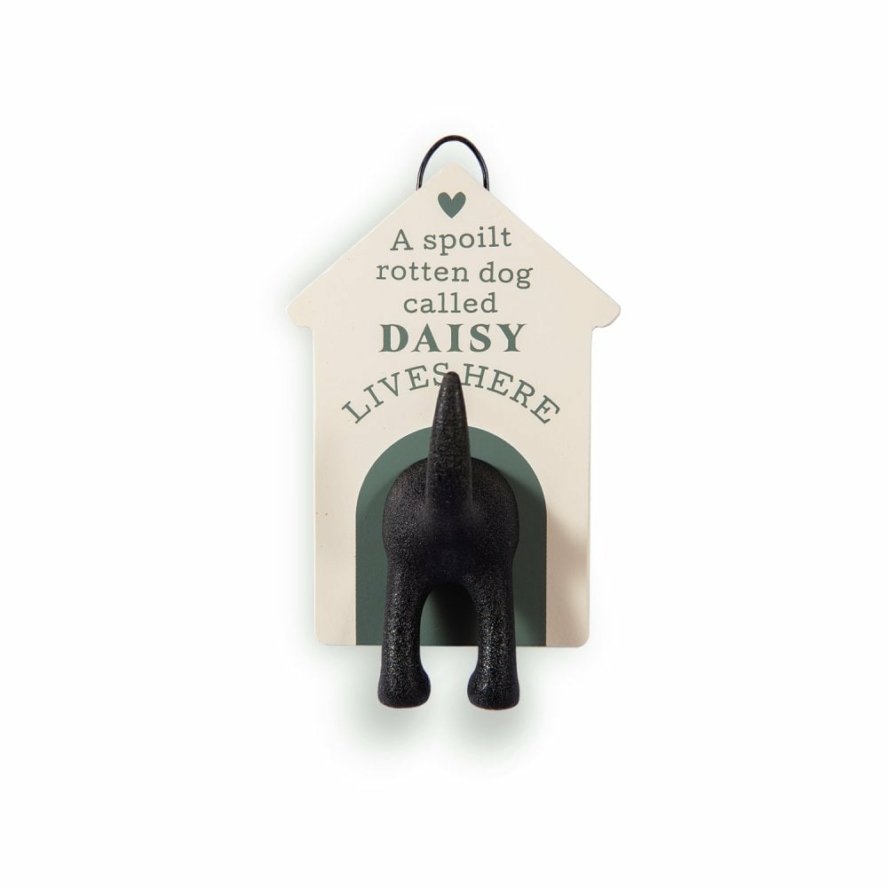 Personalised Dog Lead Hook Daisy