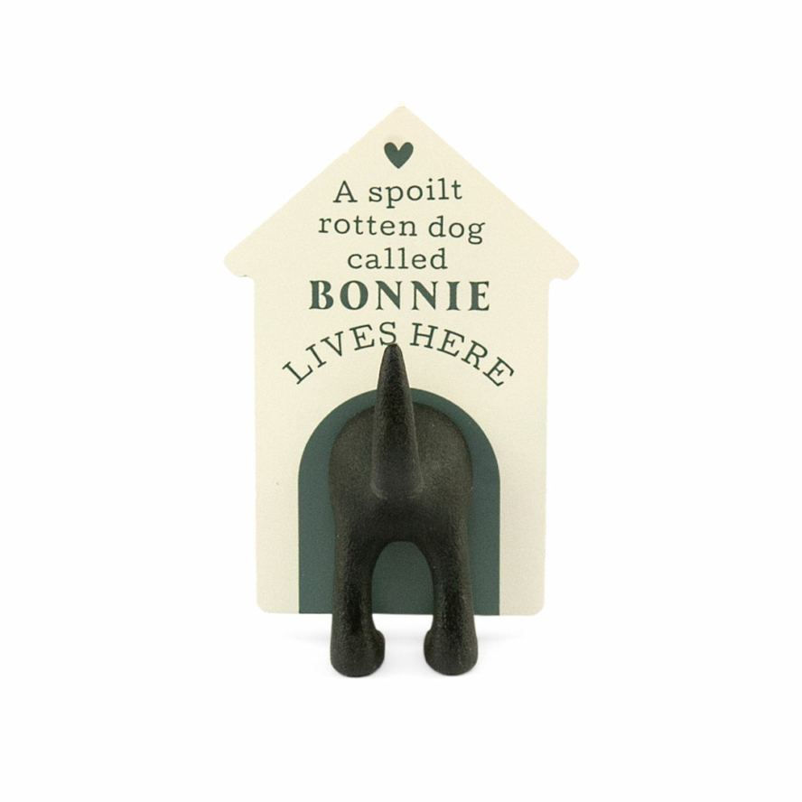 Personalised Dog Lead Hook Bonnie