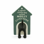 Personalised Dog Lead Hook Molly