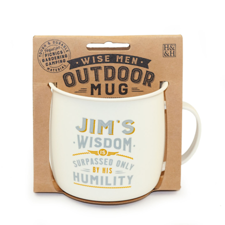 Wise Men and even Wiser Women Outdoor Mug Jim
