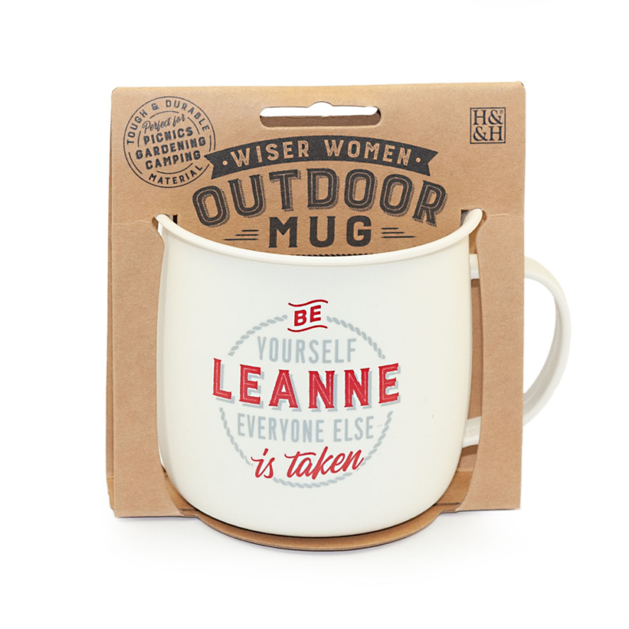 Wise Men and even Wiser Women Outdoor Mug Leanne