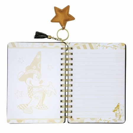Disney by Britto Midas Sorcerer Mickey Faux Leather Notebook
