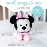 Disney Baby Minnie Mouse Cuteeze Collectible Plush