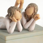 Willow Tree Friends Forever Keepsake Box