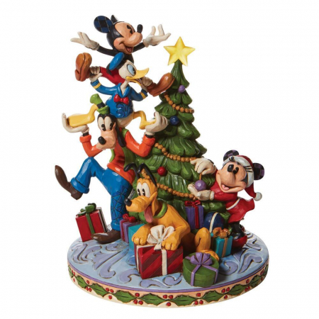 Disney Traditions 21cm Mickey and Friends Decorating Tree