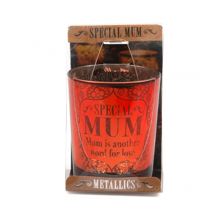 Metallics Personalised Candle Pot – Special Mum
